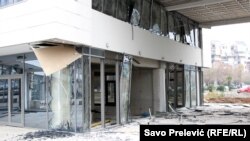 Podgorica, 19. januara, nakon posljednje od tri eksplozije u zadnjih mjesec dana 