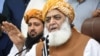 Maulana Fazlur Rehman, head of the Islamic Jamiat Ulema-e Islam party and leader of the opposition Pakistan Democratic Movement (PDM).