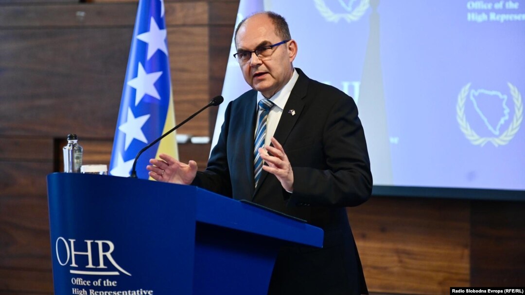 Visoki predstavnik u BiH Keistijan Šmit, 4. jun 2025.