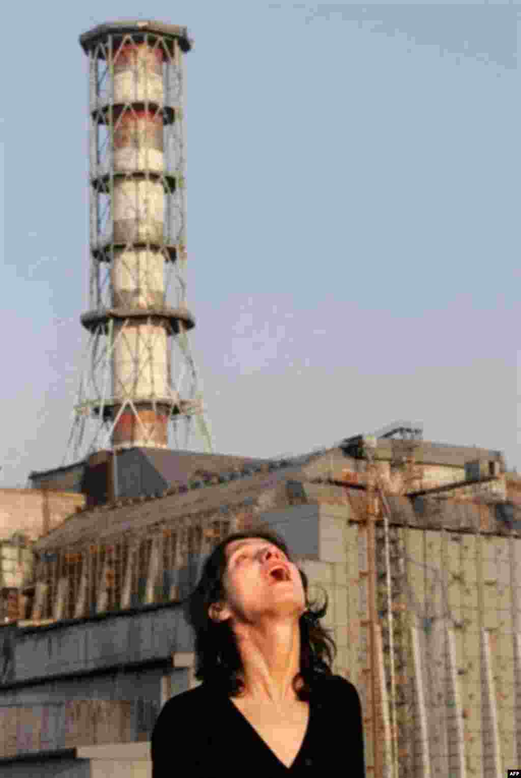 A French artist performs in April in front of the Chornobyl nuclear power plant to mark the 20th anniversary of the disaster (AFP) - The disaster at Chornobyl proved a turning point for the Soviet Union and for nuclear power in Europe. Its 20th anniversary also fell at a key moment: fears about nuclear power were rising as North Korea (and possibly Iran) pursued a nuclear bomb, but there was also a growing sense that nuclear power is needed to slow the pace of climate change.