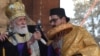 Metropolitan Mihailo of the Montenegrin Orthodox Church in Cetinje, Montenegro, on January 6, 2018.