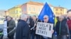 Protest je organizovala Nova penzionerska/umirovljenička stranka (NPUS) Tuzla, 25. januara 2025.