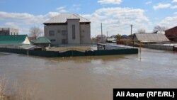 Поплави во Казахстан во април, минатата година