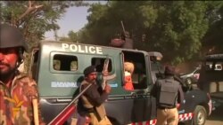 Clashes At Pakistan Charlie Ebdo Protest