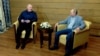Аляксандар Лукашэнка і Ўладзімір Пуцін на сустрэчы ў Сочы 22 лютага 2021