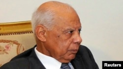 Egyptian interim Prime Minister Hazem el-Beblawi