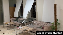 Посольство Катару, яке постраждало внаслідок атаки Росії. Київ, 9 січня 2026 року