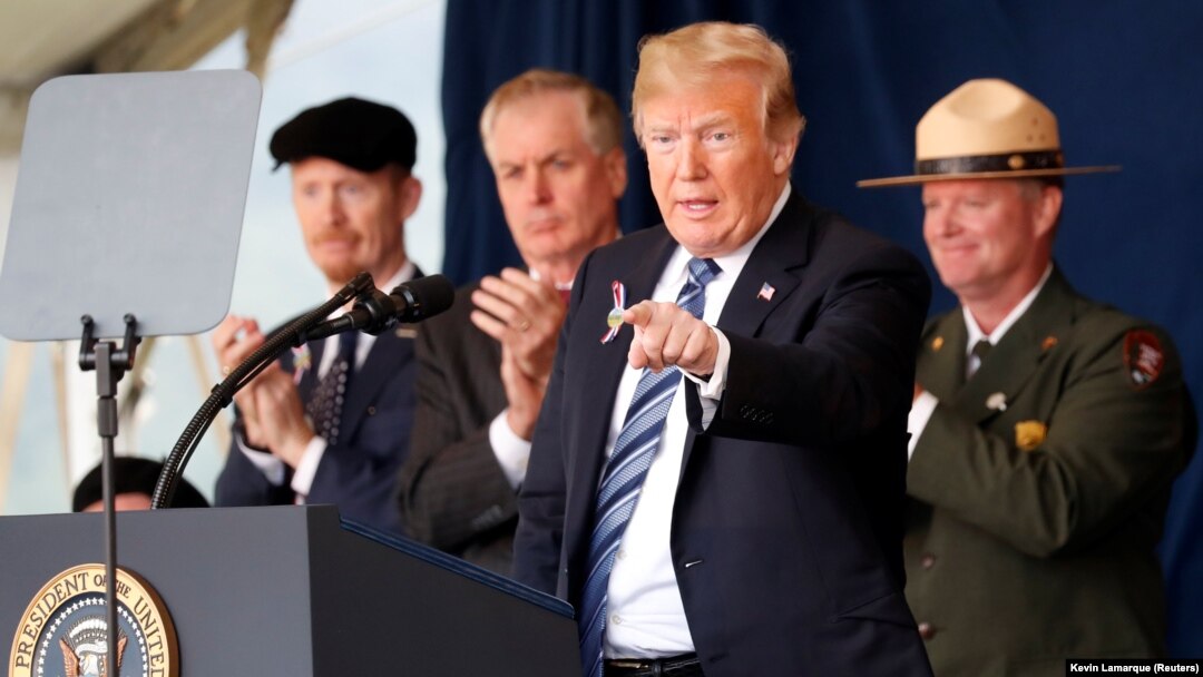 Прэзыдэнт ЗША Дональд Трамп