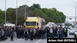 Sa protesta protiv liberalizacije energetskog tržišta, Priština, 29. maja 2025.
