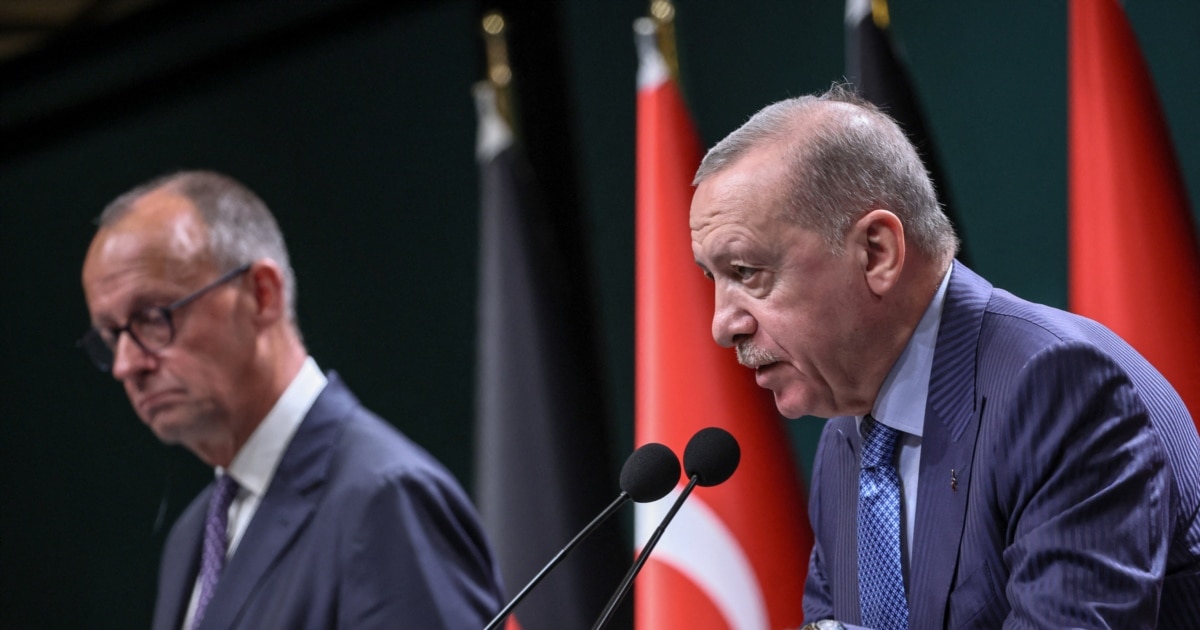 ერდოანს და მერცს საჯარო უთანხმოება მოუვიდათ ღაზის ომის შესახებ