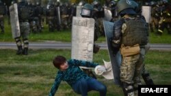 Акция протеста в Минске, 23 сентября 2020 года
