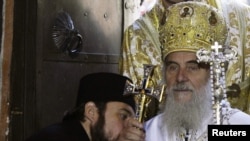 Patriarch Irinej succeeds Pavle, who died last year