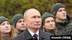 Путин на Красной площади, 4 ноября 2020 года