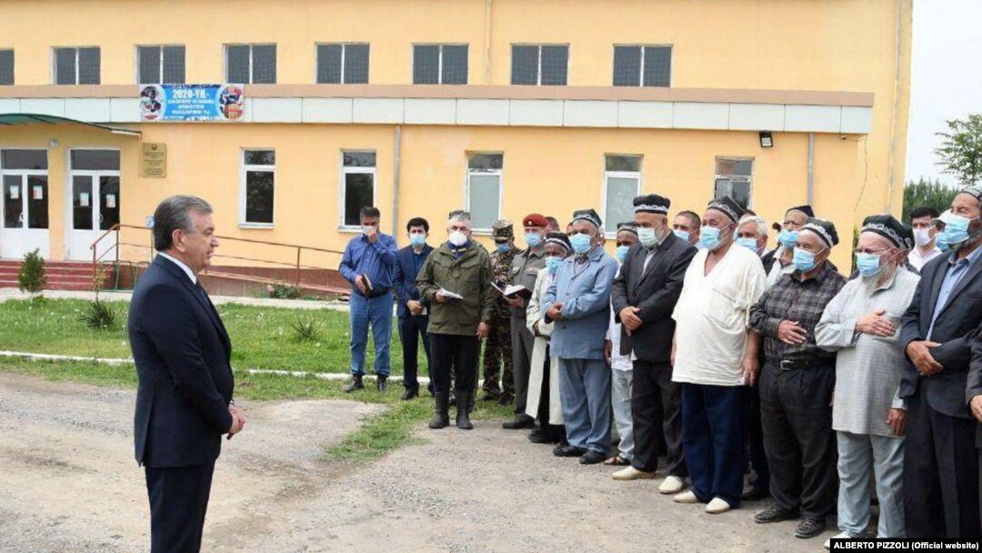 Президент Шавкат Мирзиёев Сардобада - май, 2020 
