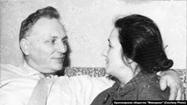 Роберт Штильмарк с Маргаритой Савеловой, своей второй женой