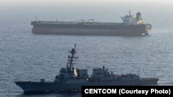 ناوشکن موشک‌انداز هدایت‌شونده «یواس‌اس رافائل پرالتا» روز ششم اردیبهشت پس از آن‌که کشتی «ام/تی استریم» تلاش کرد به یکی از بنادر ایران برود، راه آن را سد کرد