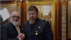 Джамбулат Умаров и Рамзан Кадыров. Скриншот видео из телеграм-канала главы Чечни