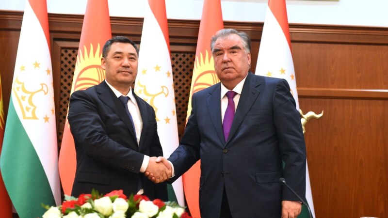 Таджикистан и Кыргызстан подписали четыре соглашения. Документа о границе среди них нет