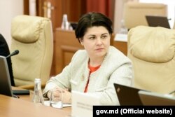 Premierul Natalia Gavrilița, la prima ședință a noului Guvern, 9 august 2021