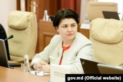 Premierul Natalia Gavrilița, la prima ședință a noului Guvern, 9 august 2021