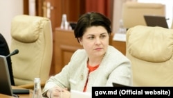 Prim-ministra Natalia Gavrilița la prima ședință a noului Guvern