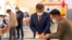 Kyrgyz Voters Line Up Outside Polling Stations