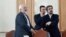 محمدجواد ظریف، وزیر خارجه ایران، همراه بهرام قاسمی، سخنگوی این وزارتخانه