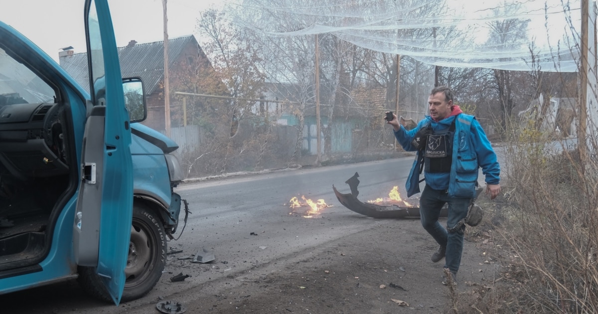 'God Helps Me To Forget': The Rescuer Dodging Drones To Evacuate Ukraine's Frontline Towns