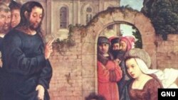 این نقاشی با الهام از معجزه مسیح زنده شدن لازاروس را نشان می دهد.