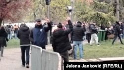 Deo okupljenih u 'Ćacilendu', 1. april 2026.