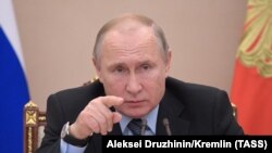 Рускиот претседател Владимир Путин 