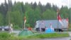 Belarusians Set Up Protest Camp On Lithuanian Border