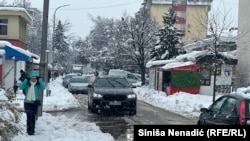 Snijeg doveo do problema u prometu u BiH, Banjaluka, 24. decembar 2024.