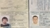 Сканы паспортов "Руслана Табарова" и "Николая Попы", обнародованные Генеральной прокуратурой Чехии