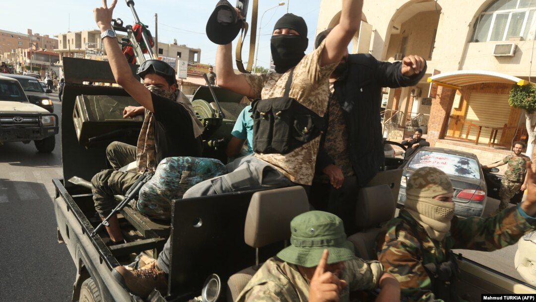 Mercenaries from a shadowy Russian group are believed to be supporting Libyan commander Khalifa Haftar and his self-styled Libyan National Army in fighting against the country's internationally-recognized government. (file photo)
