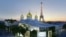 An artist's impression of the proposed Cultural and Spiritual Russian Orthodox Center on the Place de la Resistance, in Paris. 