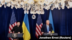 کانفرانس خبری ترمپ و زلنسکی