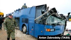 Автобуска несреќа во Русија. Илустрација. 