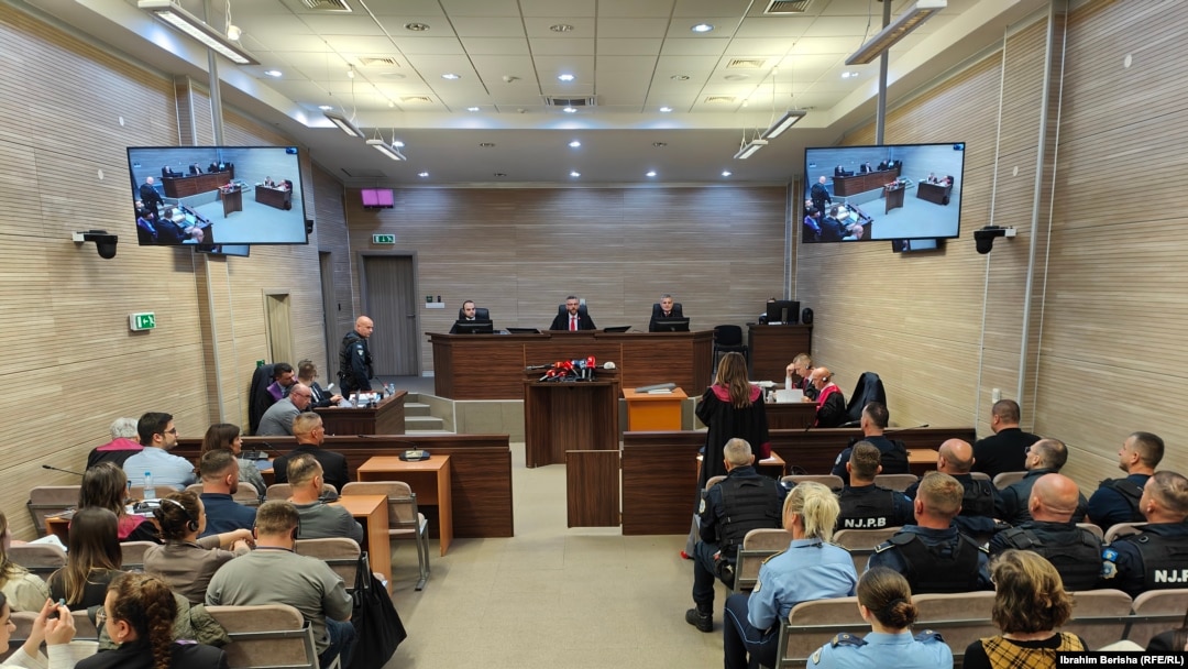 Ročište o napadu na Banjska na sudu u Prištini, 17.april, 2025.
