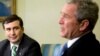 Михаил Саакашвили и Джордж Буш,  март 2008 года