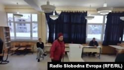 Biračko mjesto u Banjaluci, 23. novembar 2025.