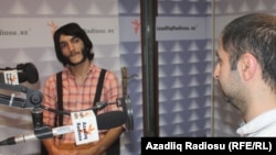 Aqşin Evrən (solda) və Namiq Hüseynli