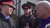 Former Bishkek Mayor Confronts Police Who Seized His Building