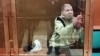 In this screenshot from handout footage taken and released by the Moscow City Court press service, US citizen Stephen Hubbard attends his verdict hearing in the Russian capital on October 7, 2024. 