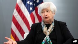 Sekretarja amerikane e Thesarit, Janet Yellen.