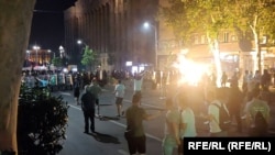 Neredi nakon studentskog protesta u Beogradu