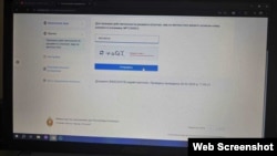 Скрыншот: праверка пашпарта на сайце МУС Беларусі