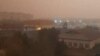 Сєвєродонецьк, смог від лісових пожеж у суміші з пиловою бурею