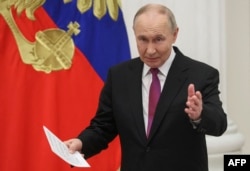 Президент Росії Володимир Путін у Кремлі, Москва, Росія, 4 листопада 2025 року