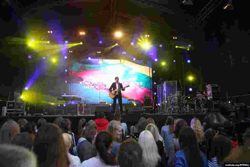 На сцэне Лявон Вольскі